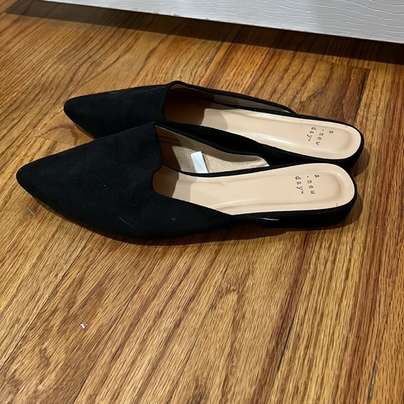 Velvet slides/ Mules - Picture 2 of 3